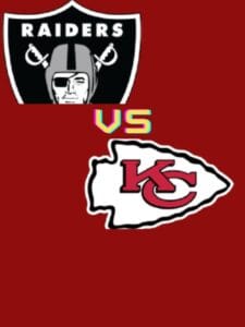 Josh Jacobs, who had crushed the Chiefs defense all night, was stuffed at the goal line. (2)